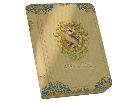 Ultimate Guard 8-Pocket Zipfolio 160+ Harry Potter - 4 Houses - Hufflepuff
