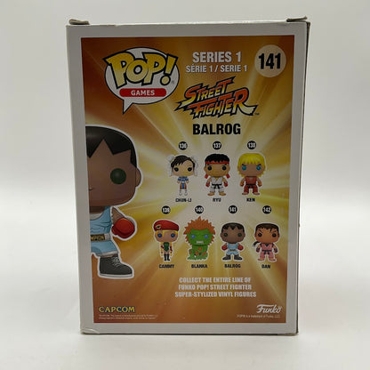 Funko Balrog: Street Fighter x POP! Games Vinyl Figure & 1 POP! Compatible PET Plastic Graphical Protector Bundle [#141 / 11658 - B Funko Balrog: Street Fighter x POP! Games Vinyl Figure & 1 POP! Compatible PET Plastic Graphical Protector Bundle [#141 / 11658 - B