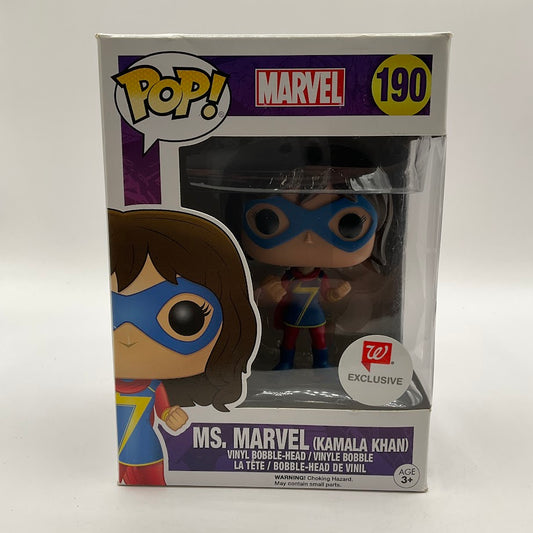 Ms. Marvel (Kamala Khan) Funko Pop! Marvel #190 Walgreens Exclusive
