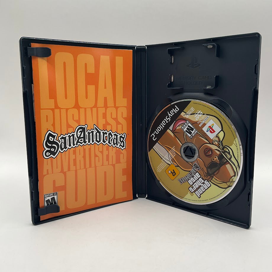Grand Theft Auto San Andreas Playstation 2 Used #1