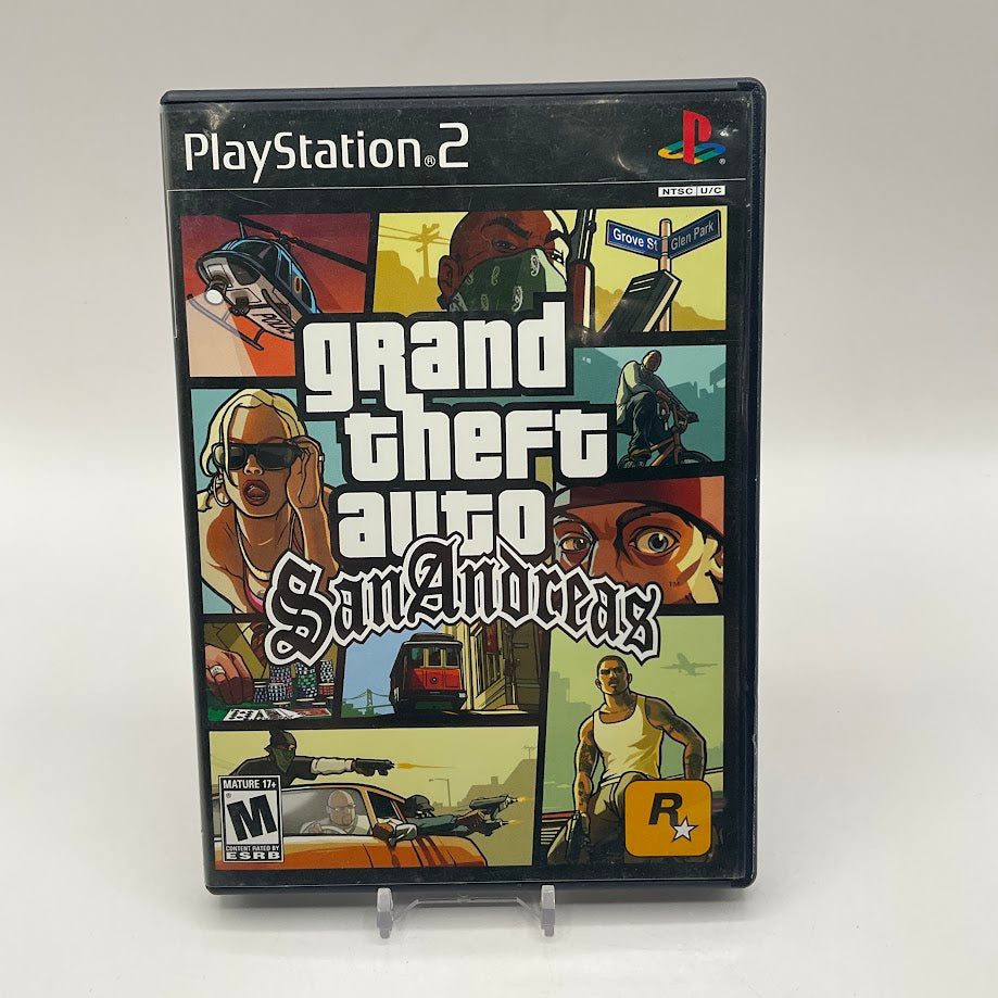 Grand Theft Auto San Andreas Playstation 2 Used #2