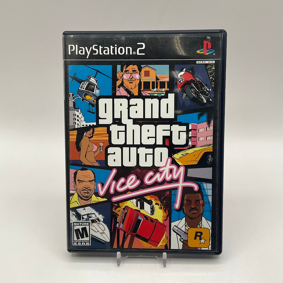 Grand Theft Auto Vice City Playstation 2 Used #1