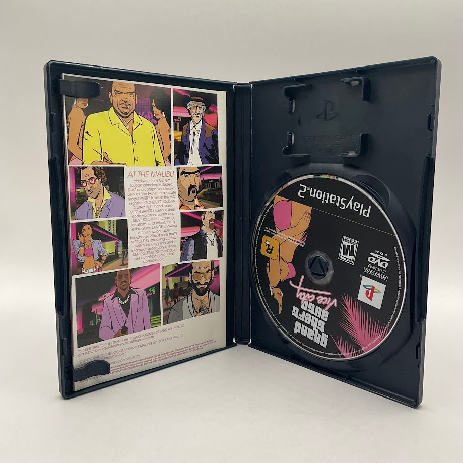 Grand Theft Auto Vice City Playstation 2 Used #1
