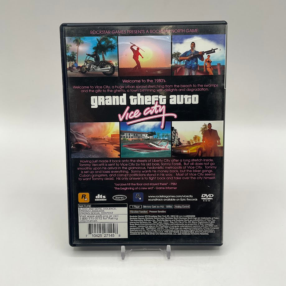 Grand Theft Auto Vice City Playstation 2 Used #2