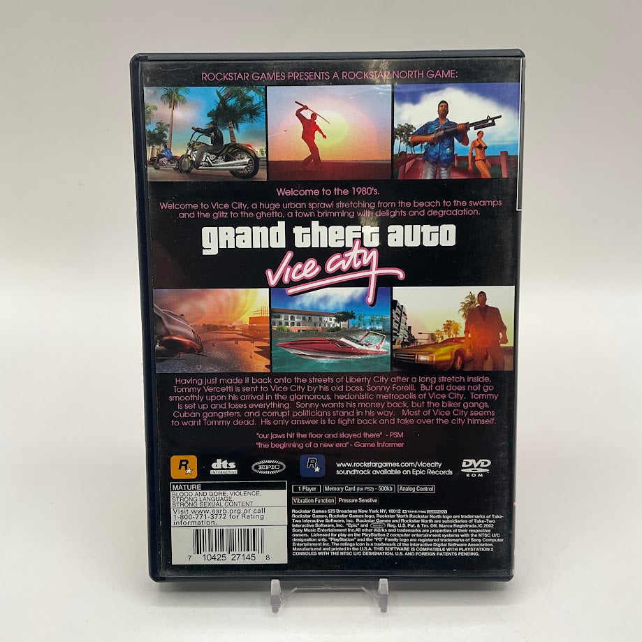 Grand Theft Auto Vice City Playstation 2 Used #3