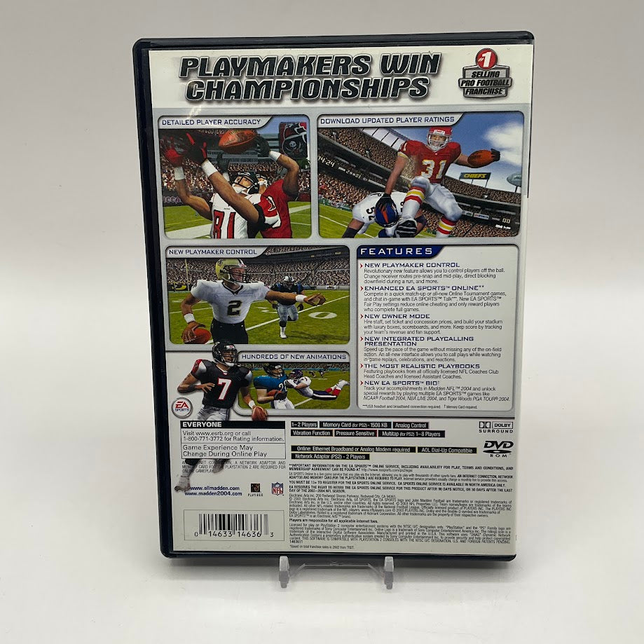 Madden 2004 Playstation 2 Used #1
