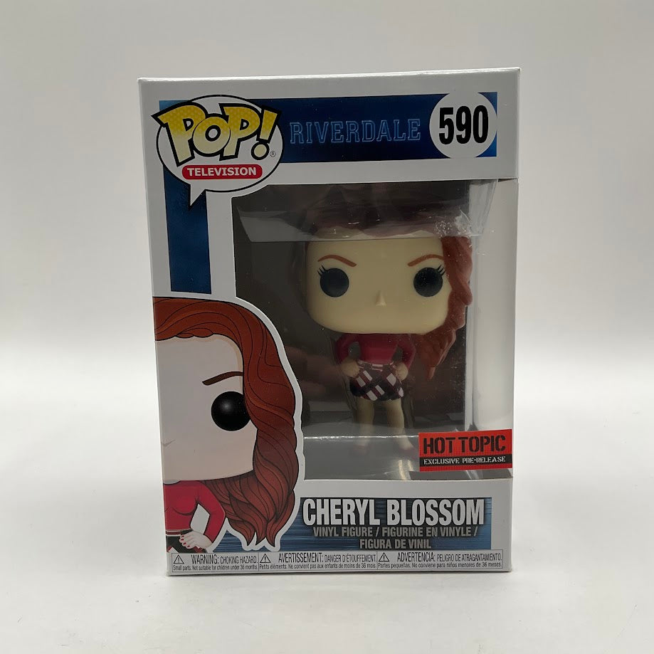 Cheryl Blossom Funko Pop! Riverdale #590 Hot Topic Prerelease