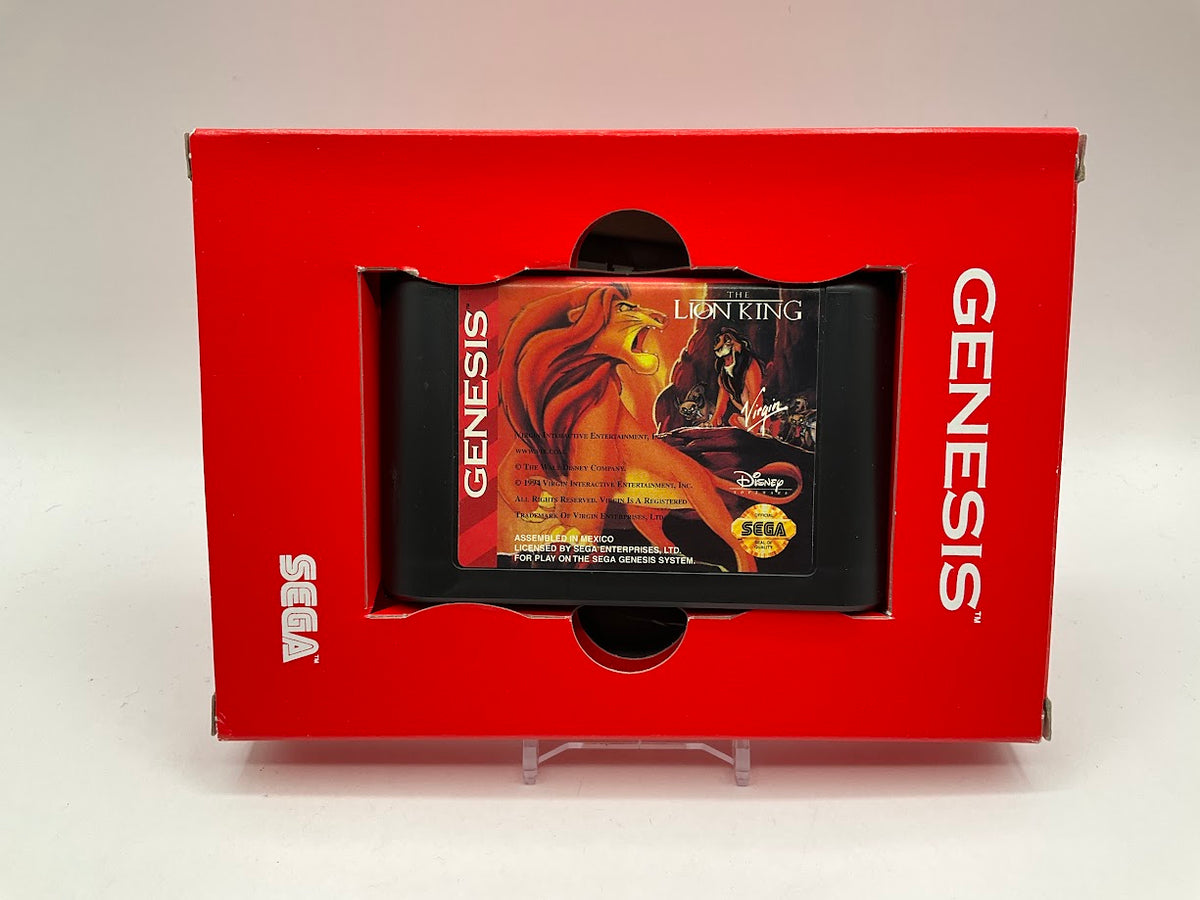 The Lion King [Cardboard Box] Sega Genesis CIB