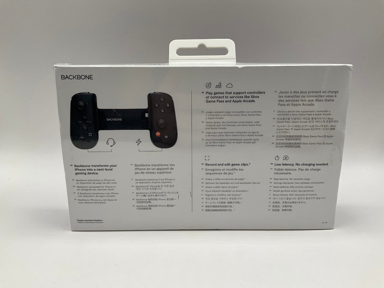Backbone One Lightning [Black] For iPhone Sealed