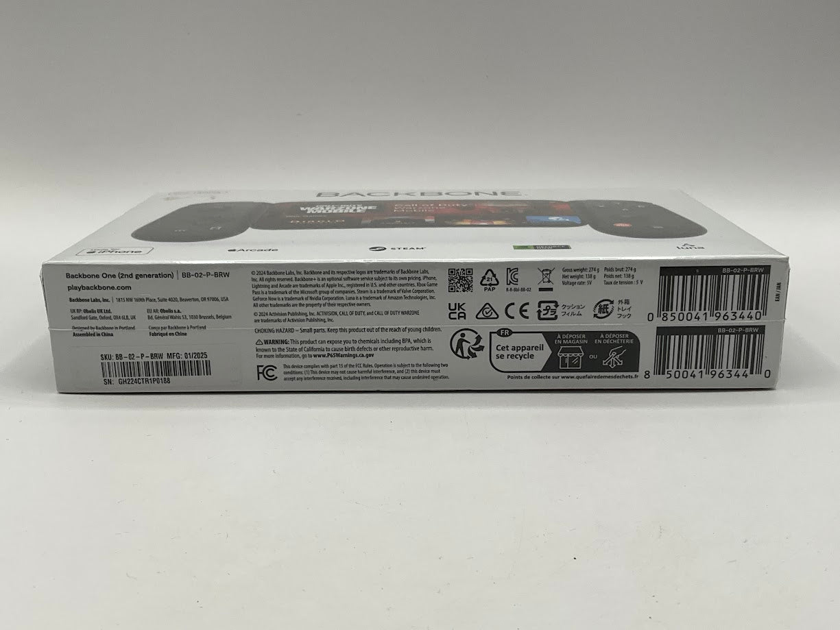 Backbone One Lightning [Black] For iPhone Sealed