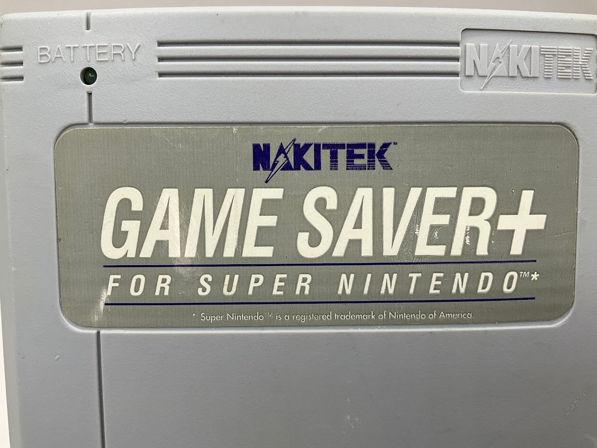 NakiTek Game Saver+ Super Nintendo Used