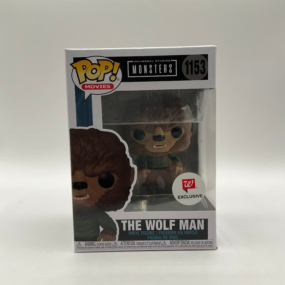The Wolf Man Funko Pop! Universal Studios Monsters #1153 Walgreens