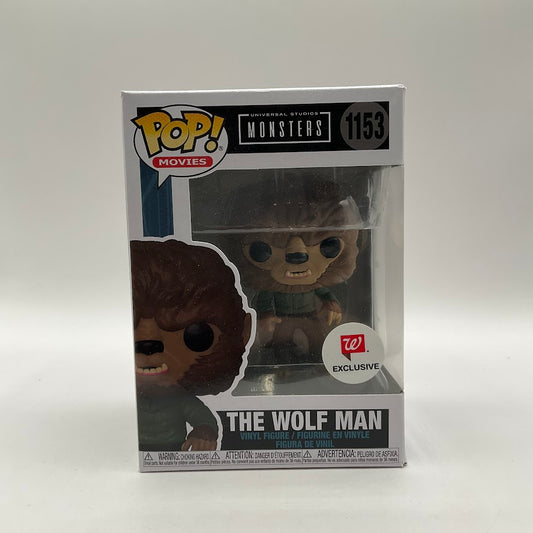 The Wolf Man Funko Pop! Universal Studios Monsters #1153 Walgreens