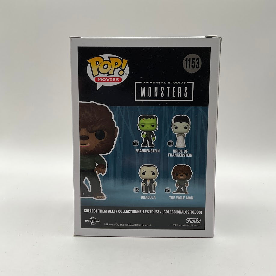 The Wolf Man Funko Pop! Universal Studios Monsters #1153 Walgreens
