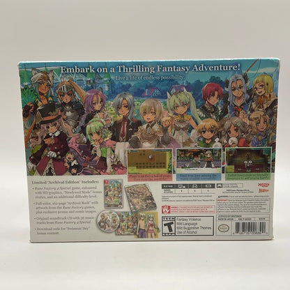 Rune Factory 4 Special [Archival Edition] Nintendo Switch Sealed