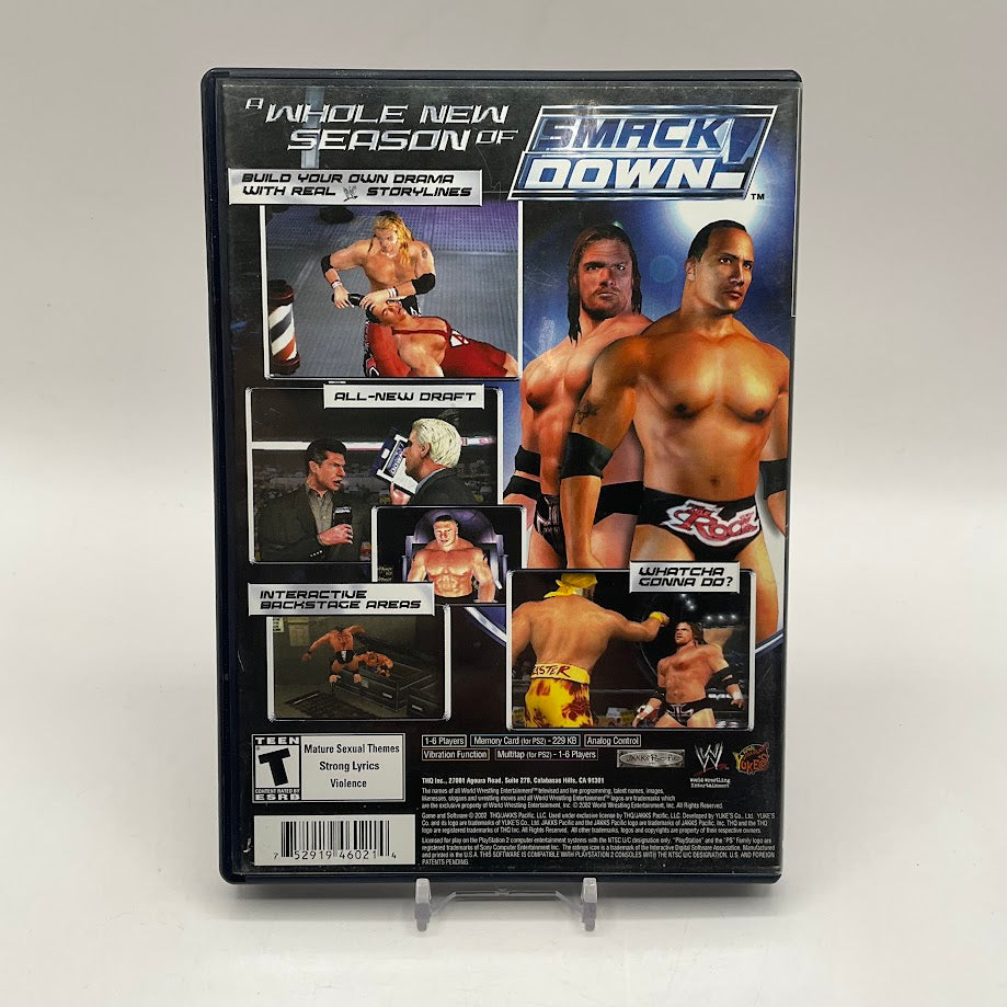 WWE Smackdown Shut Your Mouth Playstation 2 Used