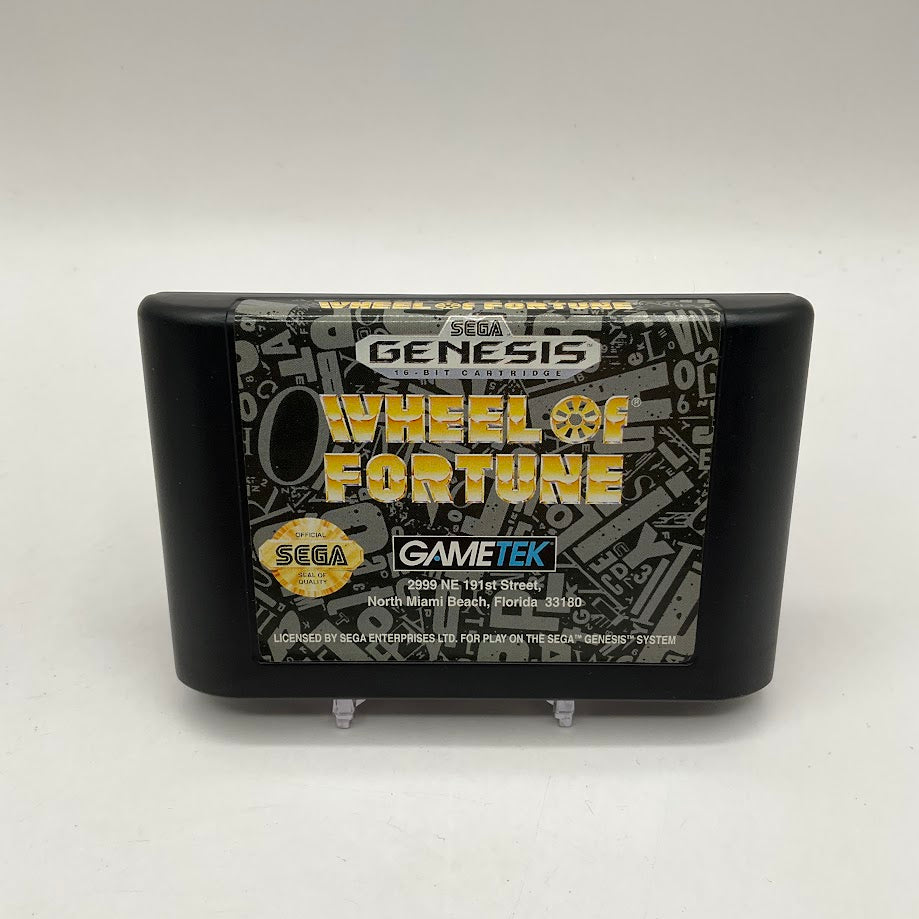 Wheel of Fortune Sega Genesis CIB