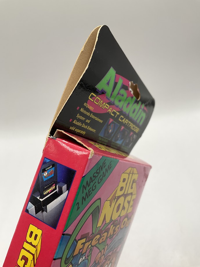 Big Nose Freaks Out [Aladdin] NES Sealed