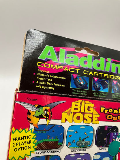 Big Nose Freaks Out [Aladdin] NES Sealed