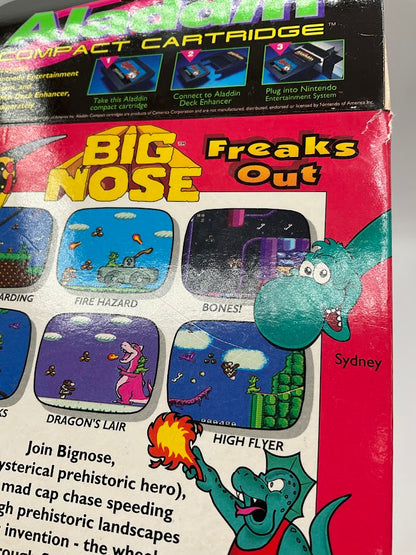 Big Nose Freaks Out [Aladdin] NES Sealed