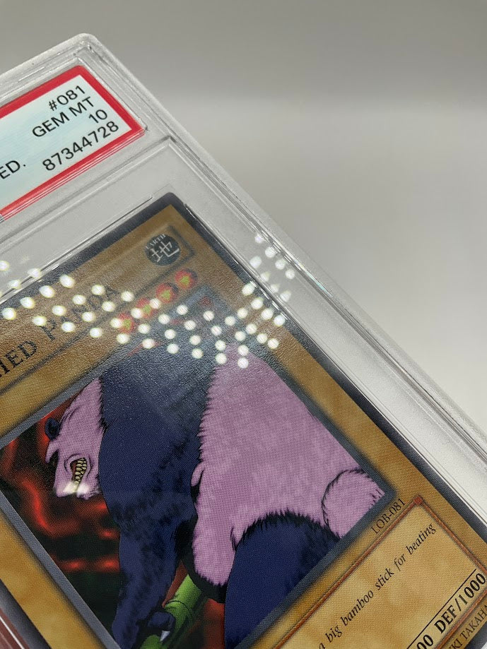 Frenzied Panda Yu-Gi-Oh! LOB 1st Edition #081 PSA 10