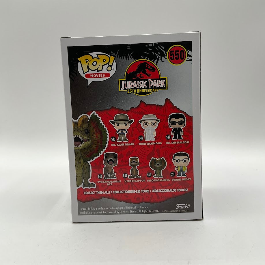 Dilophosaurus Funko Pop! Jurassic Park 25th Anniversary #550