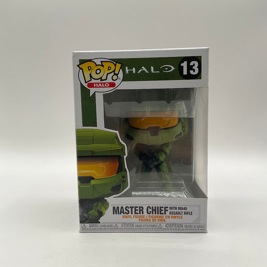 Master Chief with MA40 Assault Rifle Funko Pop! Halo #13