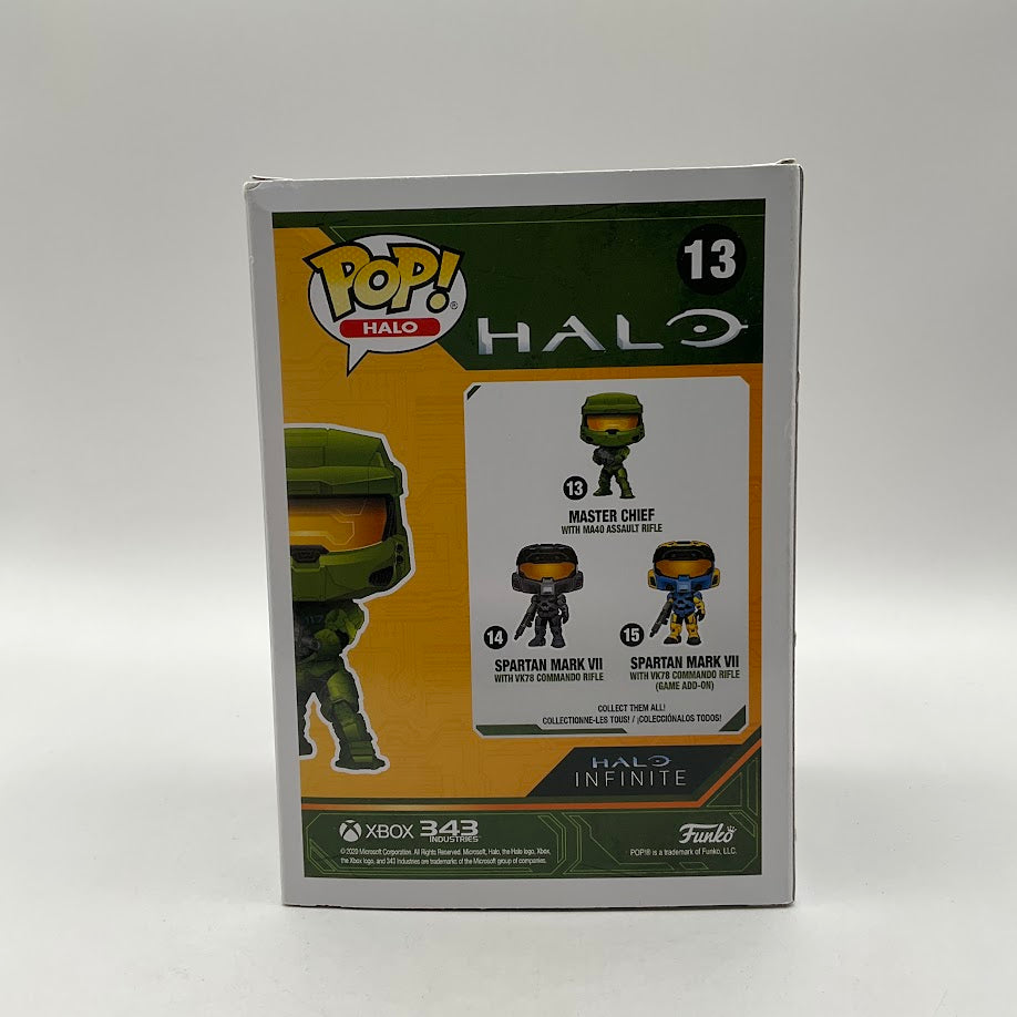 Master Chief with MA40 Assault Rifle Funko Pop! Halo #13