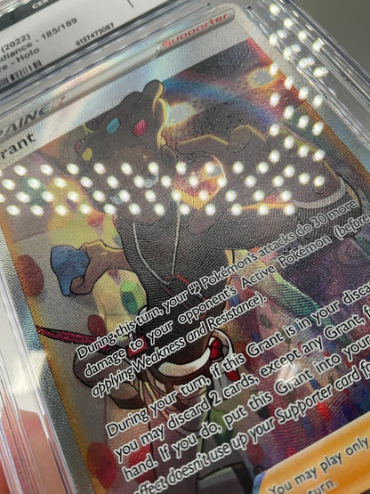 Grant Pokemon Astral Radiance Ultra Rare Holo #185 CGC 10