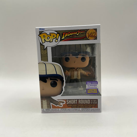 Short Round The Temple of Doom Funko Pop! Indiana Jones #1412 2023 Summer