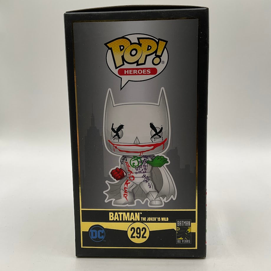Batman The Joker is Wild Funko Pop! Batman #292 Entertainment Earth - Collector Store LLC