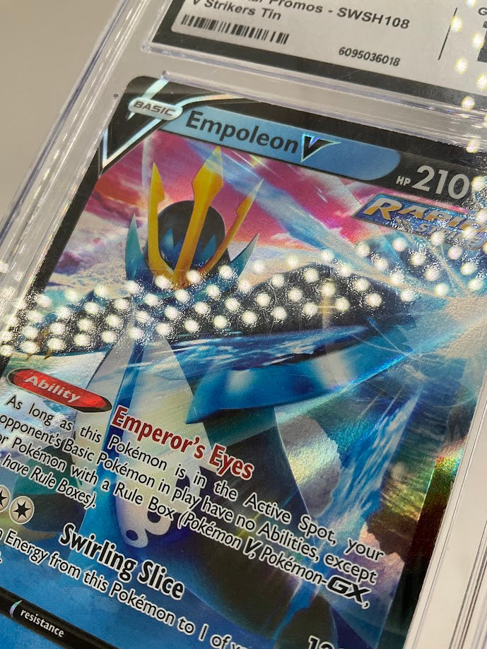 Empoleon V Pokemon V Strikers Tin Promo #SWSH108 CGC 10