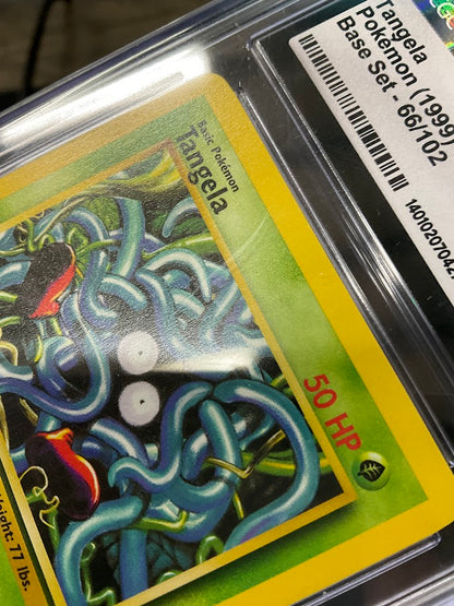 Tangela Pokemon Base Set #66 CGC 9.5