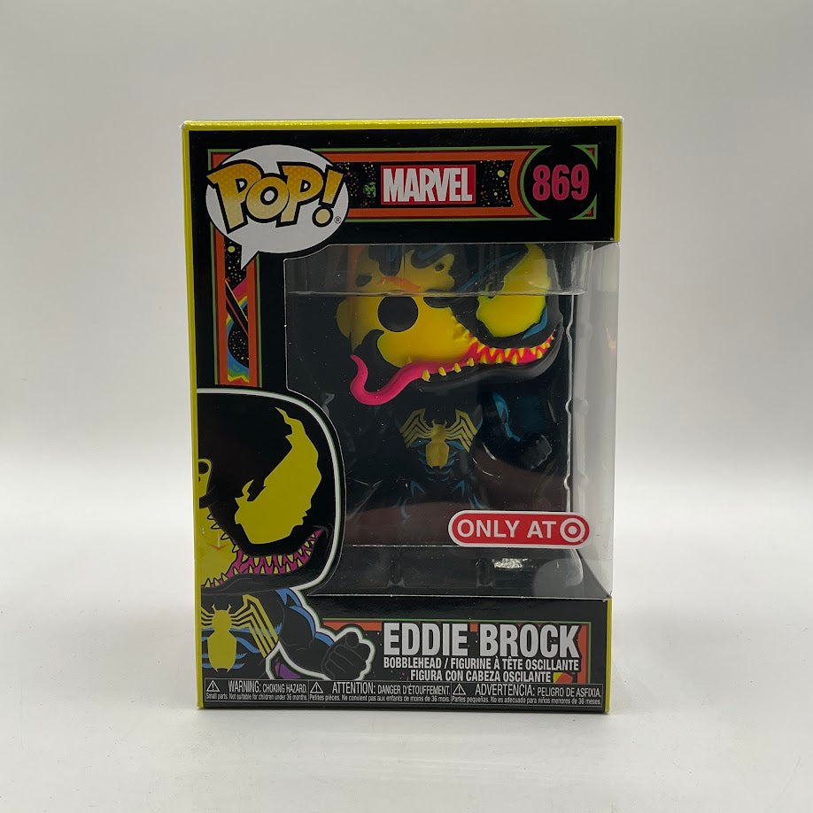 Eddie Brock (Blacklight) Funko Pop! Marvel #869 Target Exclusive