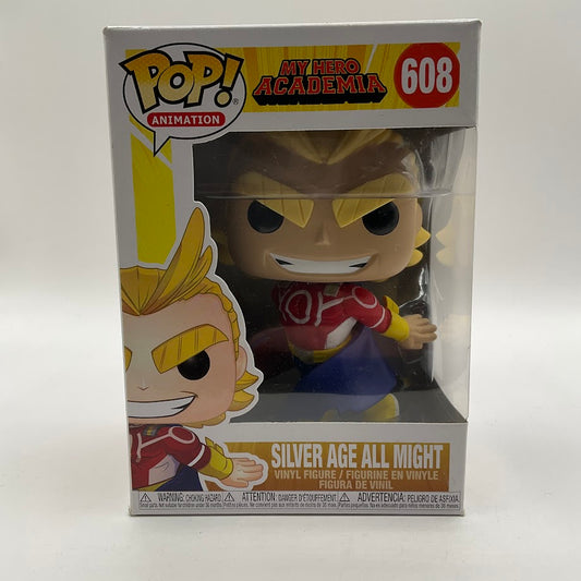 Silver Age All Might Funko Pop! My Hero Academia #608