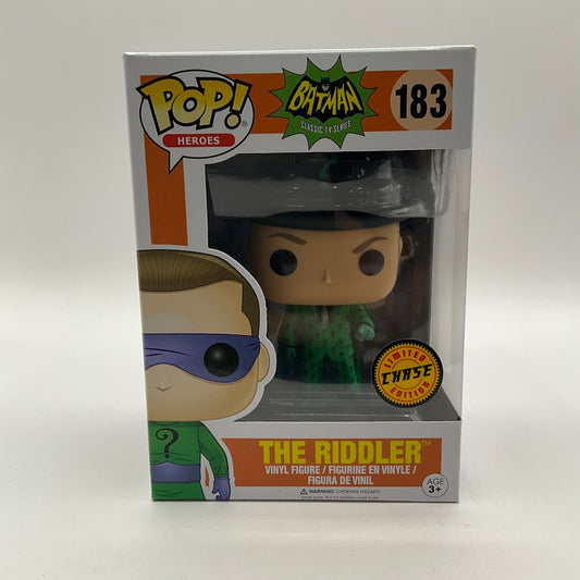 The Riddler Funko Pop! Batman Classic TV Series #183 Chase Limited Edition