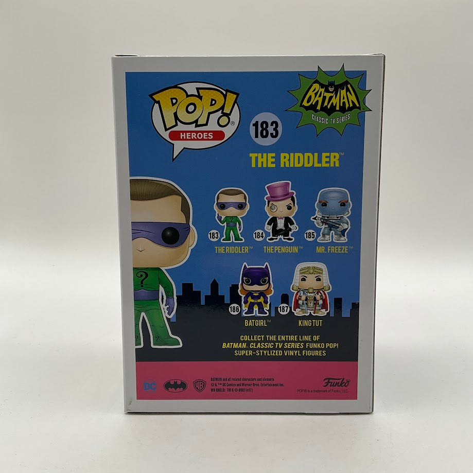The Riddler Funko Pop! Batman Classic TV Series #183 Chase Limited Edition - Collector Store LLC