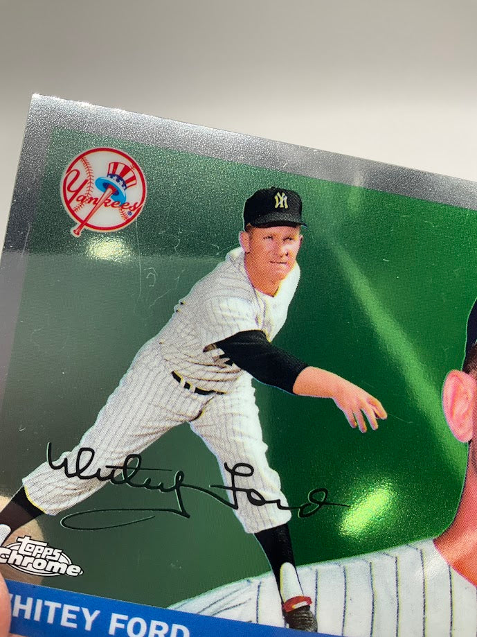 Whitey Ford 2025 Topps Chrome Platinum Anniversary #55NW-2