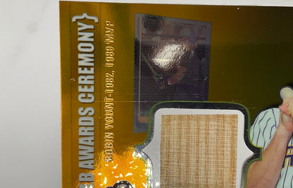 Robin Younts 2002 Topps Gold Label MLB Awards Ceremony Bat Relic #ACR-RY