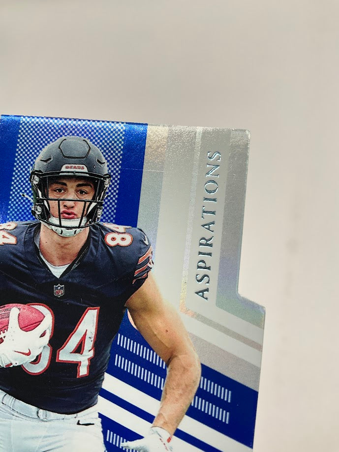 Colston Loveland 2025 Panini Donruss Aspirations Blue Die-Cut RC 20/99 #5