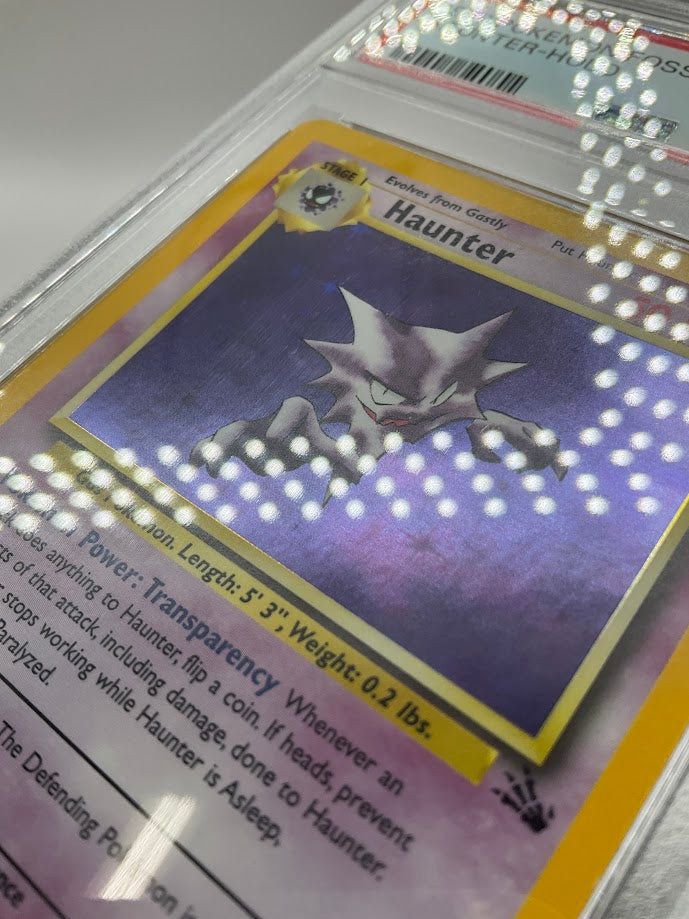 Haunter Pokemon Fossil Holo #6 PSA 9