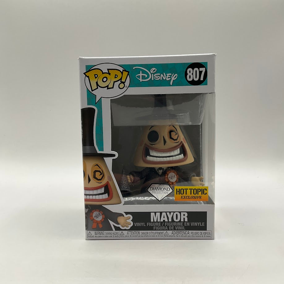 Mayor Funko Pop! Disney #807 Diamond Collection Hot Topic