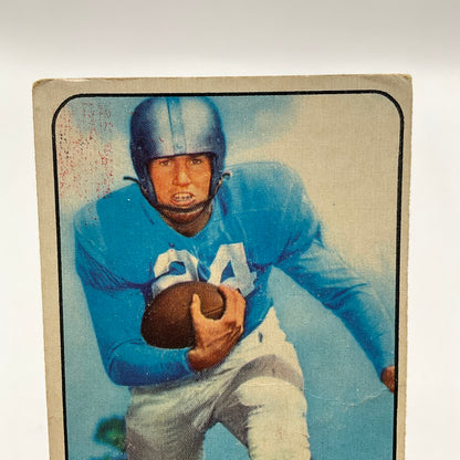 Bill Stits 1954 Bowman RC #5 Detroit Lions VG
