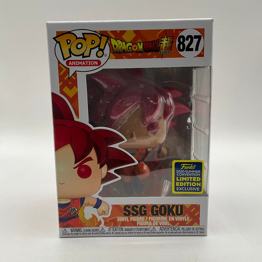 SSG Goku Funko Pop! Dragon Ball Super #827 2020 Summer Convention