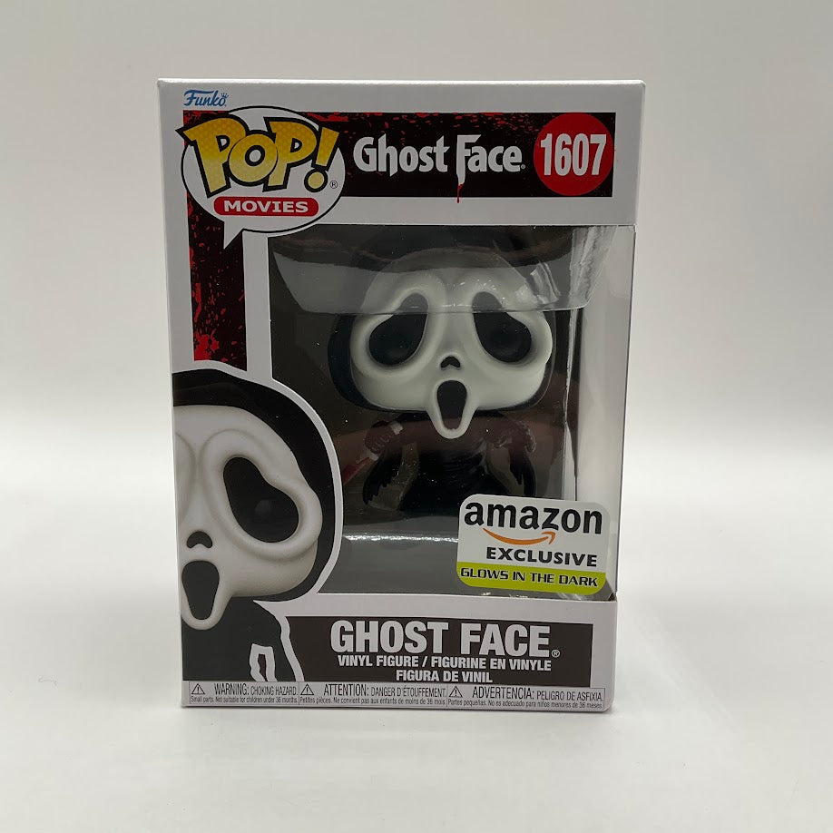 Ghost Face Funko Pop! Scream #1607 GITD Amazon Exclusive、Funko、kayou