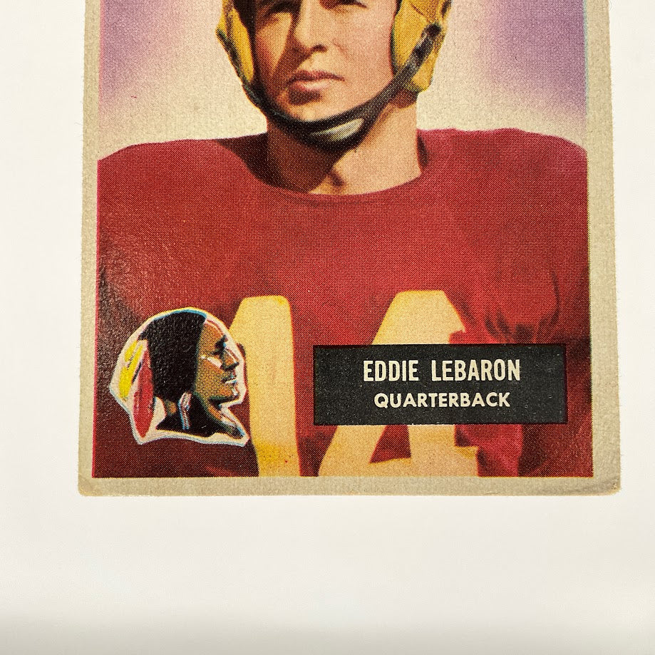 Eddie LeBaron 1955 Bowman #26 Washington Redskins VG-EX - Collector Store LLC