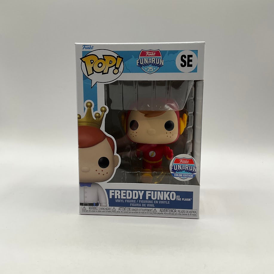 Freddy Funko as The Flash Funko Pop! Funko Fun on the Run SE