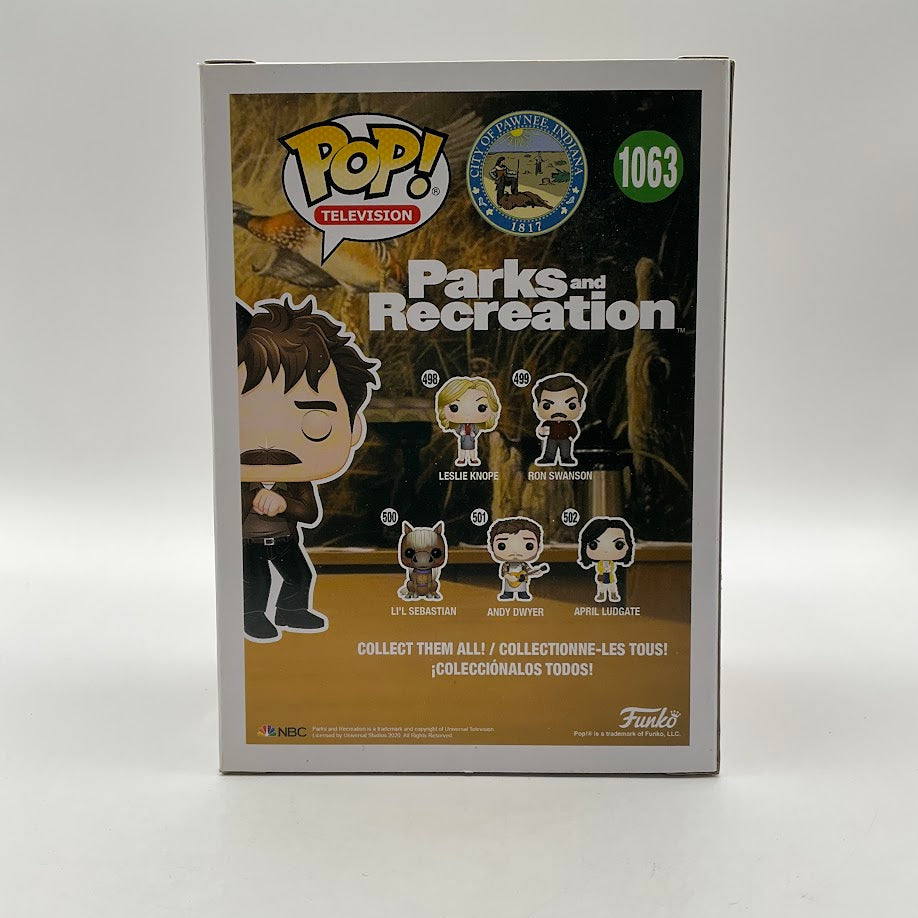 Ron Swanson Funko Pop! Parks & Recreation #1063 Funko Limited Edition