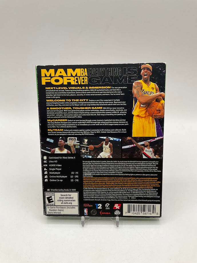 NBA 2K21 [Mamba Forever Edition] Xbox Series X Sealed