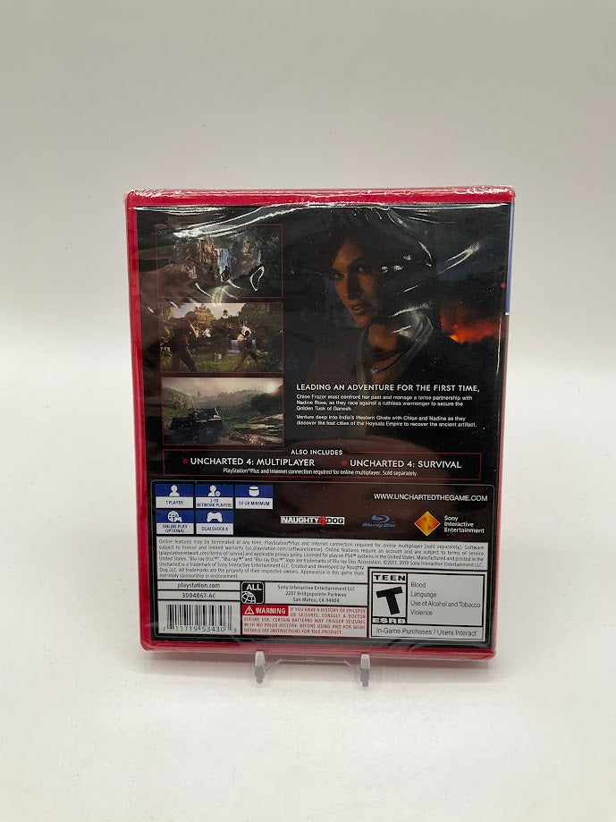 Uncharted: The Lost Legacy [Playstation Hits] Playstation 4 Sealed